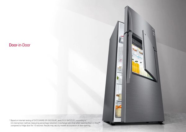 RÉFRIGÉRATEUR LG NUMÉRIQUE 546L – DOUBLE BATTANT/GN-A782HLHU – Image 4