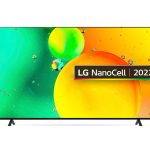 86NANO796QA Téléviseur LG NanoCell 86 pouces série NANO79, conception d'écran de cinéma 4K Cinema HDR WebOS Smart AI ThinQ