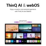 86NANO796QA Téléviseur LG NanoCell 86 pouces série NANO79, conception d'écran de cinéma 4K Cinema HDR WebOS Smart AI ThinQ – Image 5