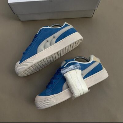 chaussure basquette bleu