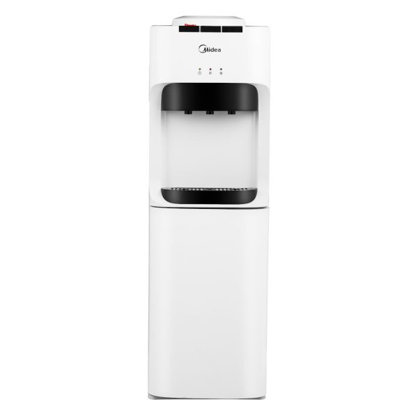 MIDEA DISTRIBUTEUR D'EAU AVEC ARMOIRE SPACIEUX － EAU CHAUDE-TIEDE-FROIDE － YD1635S-W