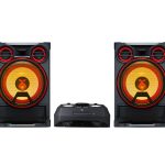 LG mini Hifi de 5000 W doté d’un mini audio, de basses puissantes, d’une basse de compression et d’un caisson de basse X-Shiny – Image 3