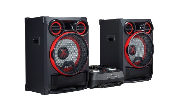 LG mini Hifi de 5000 W doté d’un mini audio, de basses puissantes, d’une basse de compression et d’un caisson de basse X-Shiny – Image 6