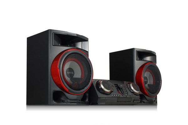 LG Mini Hifi - 2350 W, Mini Audio, éclairage multicolore, , Karaoké Star, appli DJ/CL87 – Image 2