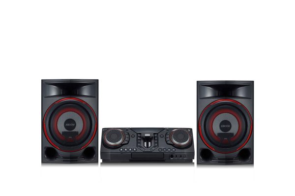 LG Mini Hifi - 2350 W, Mini Audio, éclairage multicolore, , Karaoké Star, appli DJ/CL87