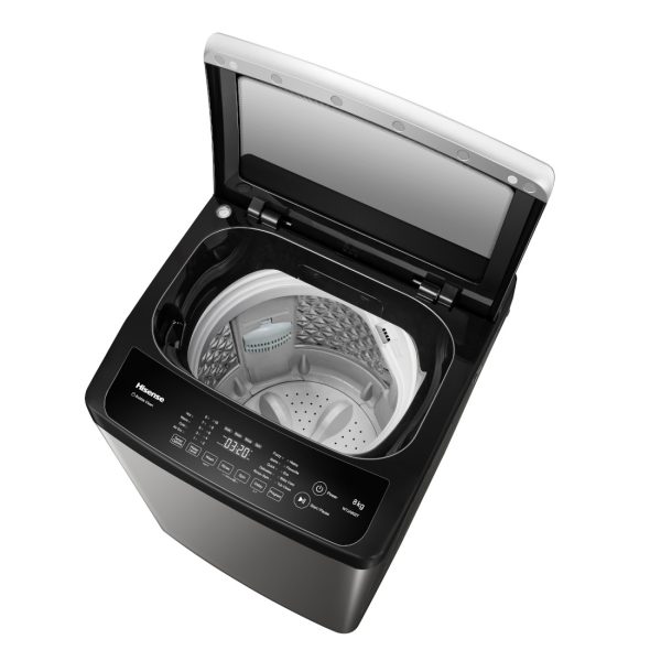HISENSE MACHINE A LAVER -TOP LOAD -13 KG- WTJA1302T – Image 2