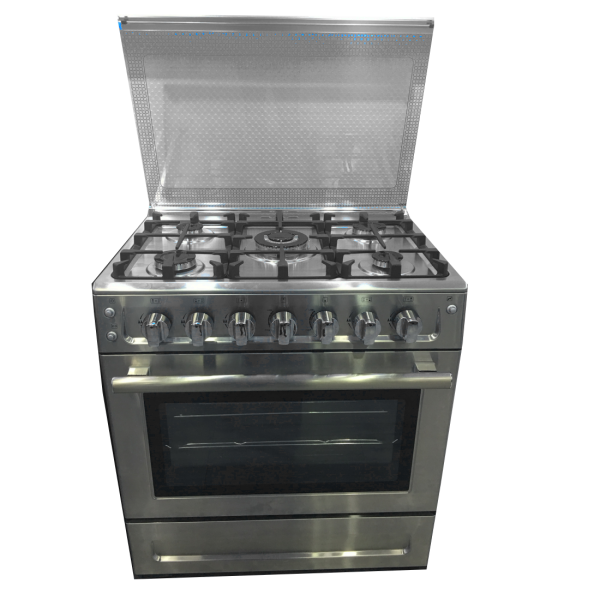 NASCO GAZINIÈRE 5 FEUX – GCNAS-9060S-S