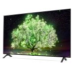 Téléviseur LG OLED 4K 55 pouces série A1, OLED auto-éclairant, processeur a7 Gen4 AI 4K, noir parfait et couleur parfaite/OLED55A1PVA – Image 2