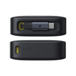 Batterie externe Baseus Free2Pull 20000 mAh avec câble Type-C rétractable intégré pour ordinateur portable - Charge rapide 65 W, affichage numérique - Noir – Image 2