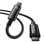 Câble USB-C PD 3.1 E-Marker Baseus 1M Tungsten Gold CAWJ040001 avec prise en charge de la charge rapide 240W – Image 2