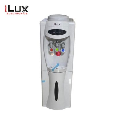 Ilux Fontaine à Eau – 3 Robinets – LXWD-40 – Blanc