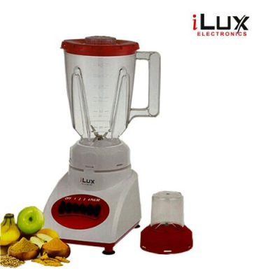Ilux Blender & Grinder – 2 En 1- LX-365 – Bol 1.5 L – 300W – 4 Vitesses