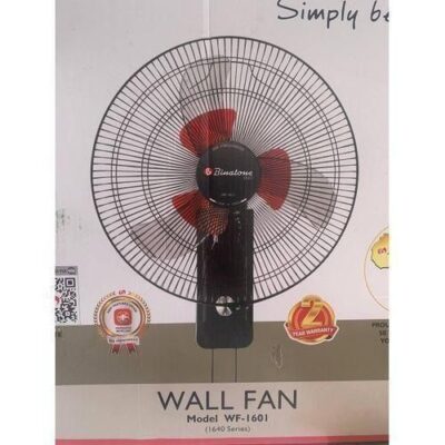 Binatone Ventilateur mural de 16 pouces WF – 1601