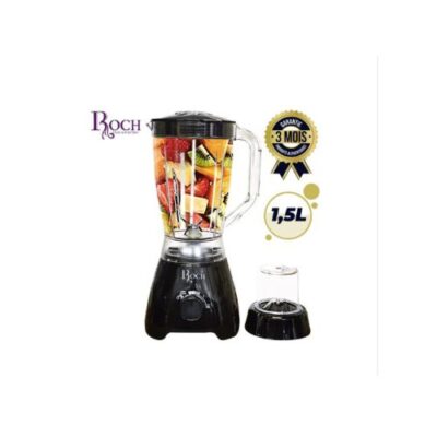 Roch Blender 1.5L – 400W – RBL-125-C – Noir