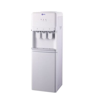 ATL Distributeur D&rsquo;Eau -ATL-3WD23CW / 03 Robinets / Blanc / Avec Cabine