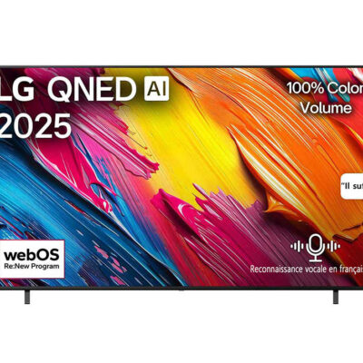 Smart TV LG QNED AI QNED70 4K 86 pouces Télécommande AI Magic Remote HDR10 webOS25 2025 -86QNED70A6A