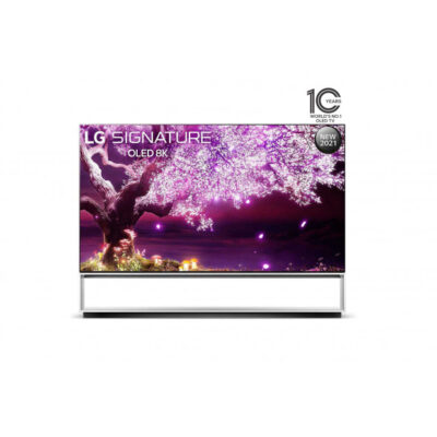 LG OLED TV 88 Inch Z1 Series Gallery Design Cinema HDR WebOS Smart ThinQ AI 8K Pixel Dimming Référence: OLED88Z1PVA