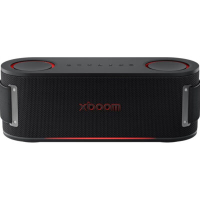 LG xboom Bounce, Enceinte Bluetooth sans Fil, Mini Enceinte Bluetooth, Étanchéité IP67, Autonomie de 30h,Compatible avec (Goog