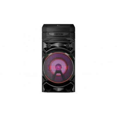 LG XBOOM RNC5 | Système Audio High Power | 68,5 cm de hauteur | Bluetooth | Boomer 8’’ | Eclairage multicolore | Fonctions DJ