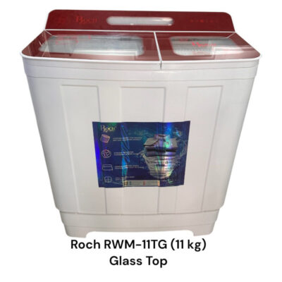 Machine à laver Roch semi-automatique 11KG-RWM-11TTG-W