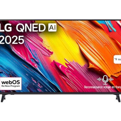 Smart TV LG QNED AI QNED70 4K 65 pouces Télécommande AI Magic Remote HDR10 webOS25 2025