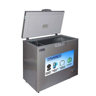 Nasco Congélateur Horizontal- NAS-350FL-DB /350L (250L Net)/1 Porte/1 Panier A L&rsquo;Interieur/Dark Blue