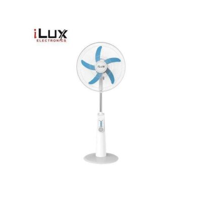 Ilux Ventilateur Rechargeable 18 Pouces – 5 Hélices – LXF-2608